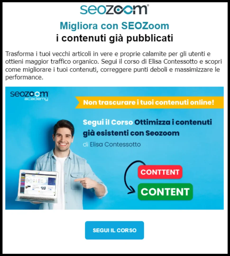 newsletter SEOZoom